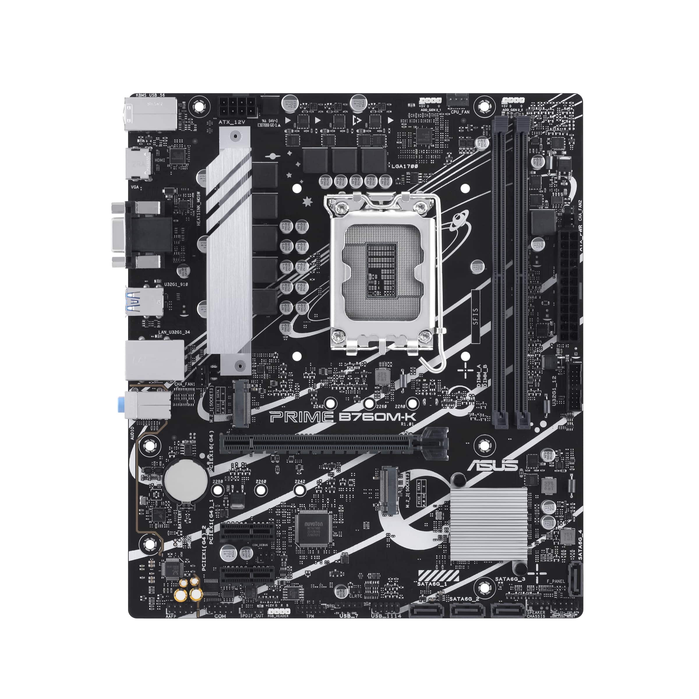 ASUS Prime B760M-K Intel B760 LGA 1700 mATX DDR5 Motherboard ASUS Prime B760M-K Intel B760 LGA 1700 mATX DDR5 Motherboard price in Pakistan