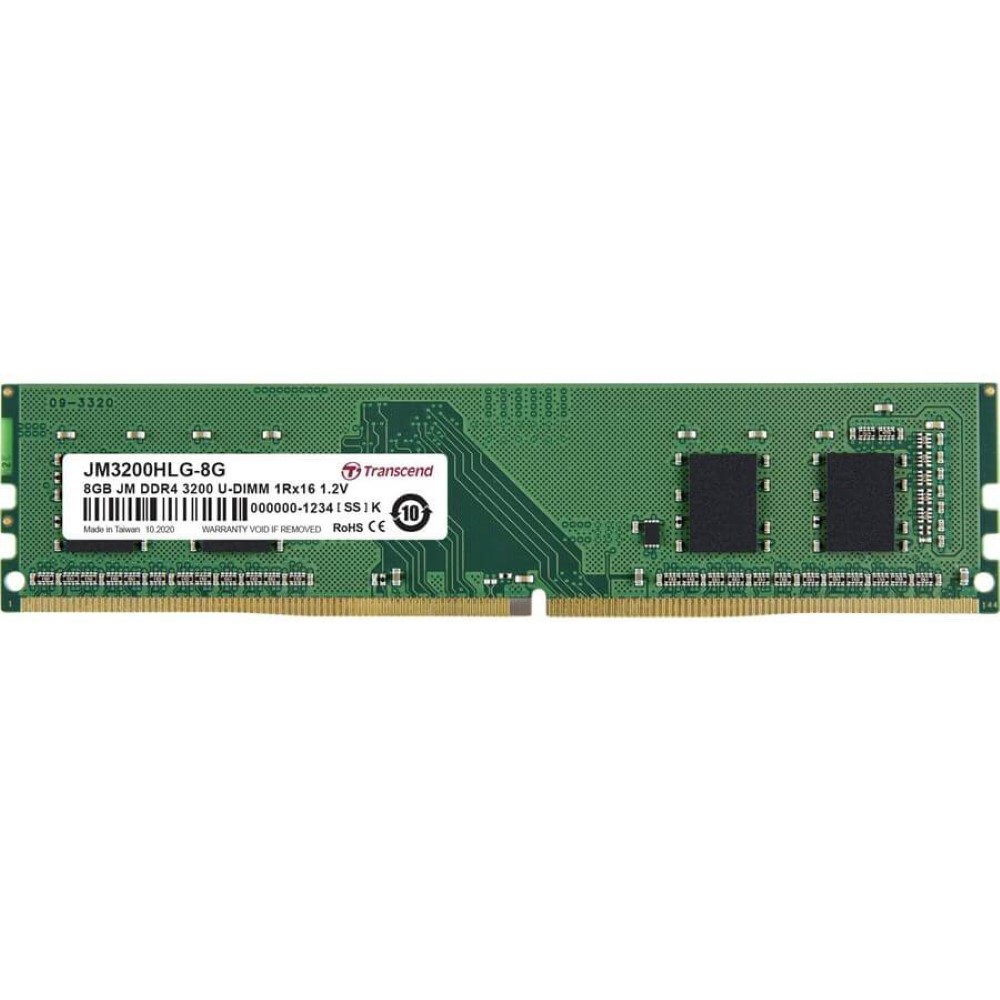 Transcend 3200Mhz DDR4 Desktop Memory 8GB Transcend 3200Mhz DDR4 Desktop Memory 8GB price in Pakistan