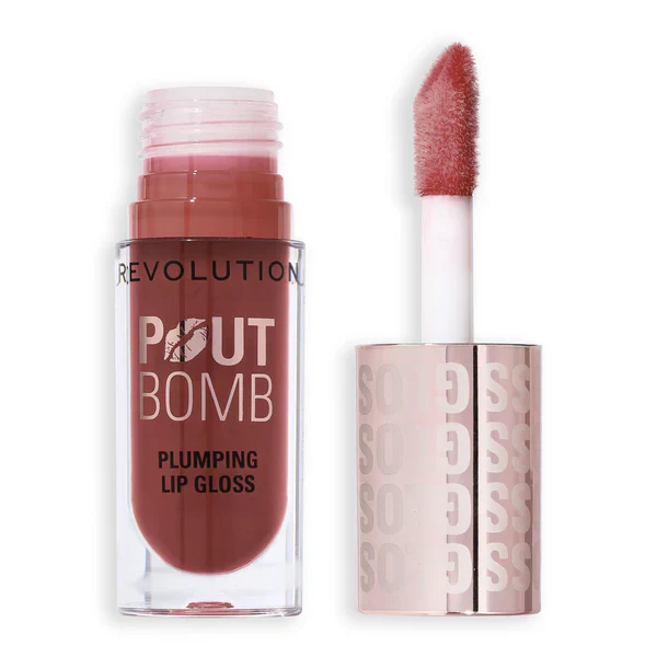 Makeup Revolution Pout Bomb Plumping Gloss Cookie Warm Nude Makeup Revolution Pout Bomb Plumping Gloss Cookie Warm Nude price in Pakistan
