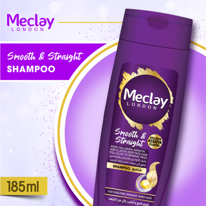 Meclay London Smooth & Straight Shampoo - 185ml Meclay London Smooth & Straight Shampoo - 185ml price in Pakistan