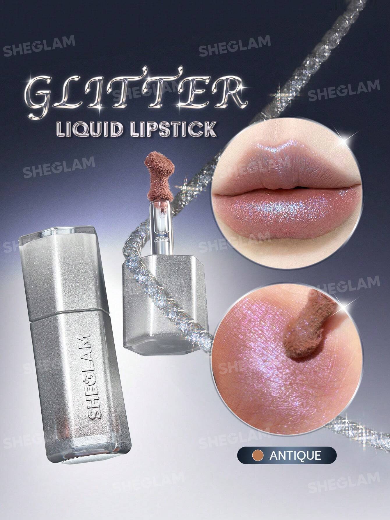 SHEGLAM Glitter Whip Liquid Lipstick Antique SHEGLAM Glitter Whip Liquid Lipstick Antique price in Pakistan