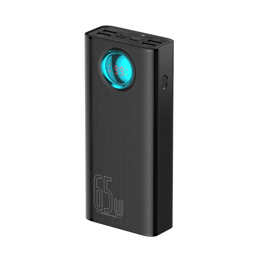 Baseus Amblight Digital Display Fast Charge Power Bank 26800mAh Baseus Xiaobai Series Fast Charging Cable Type C to Type C 100W 20V 5A 1m Black Baseus Amblight Digital Display Fast Charge Power Bank 26800mAh Baseus Xiaobai Series Fast Charging Cable Type C to Type C 100W 20V 5A 1m Black price in Pakistan