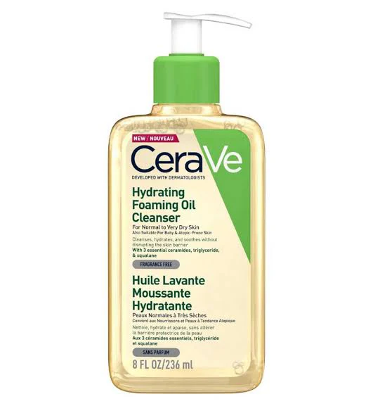 CeraVe Hydrating Foaming Oil Cleanser 236ml CeraVe Hydrating Foaming Oil Cleanser 236ml price in Pakistan