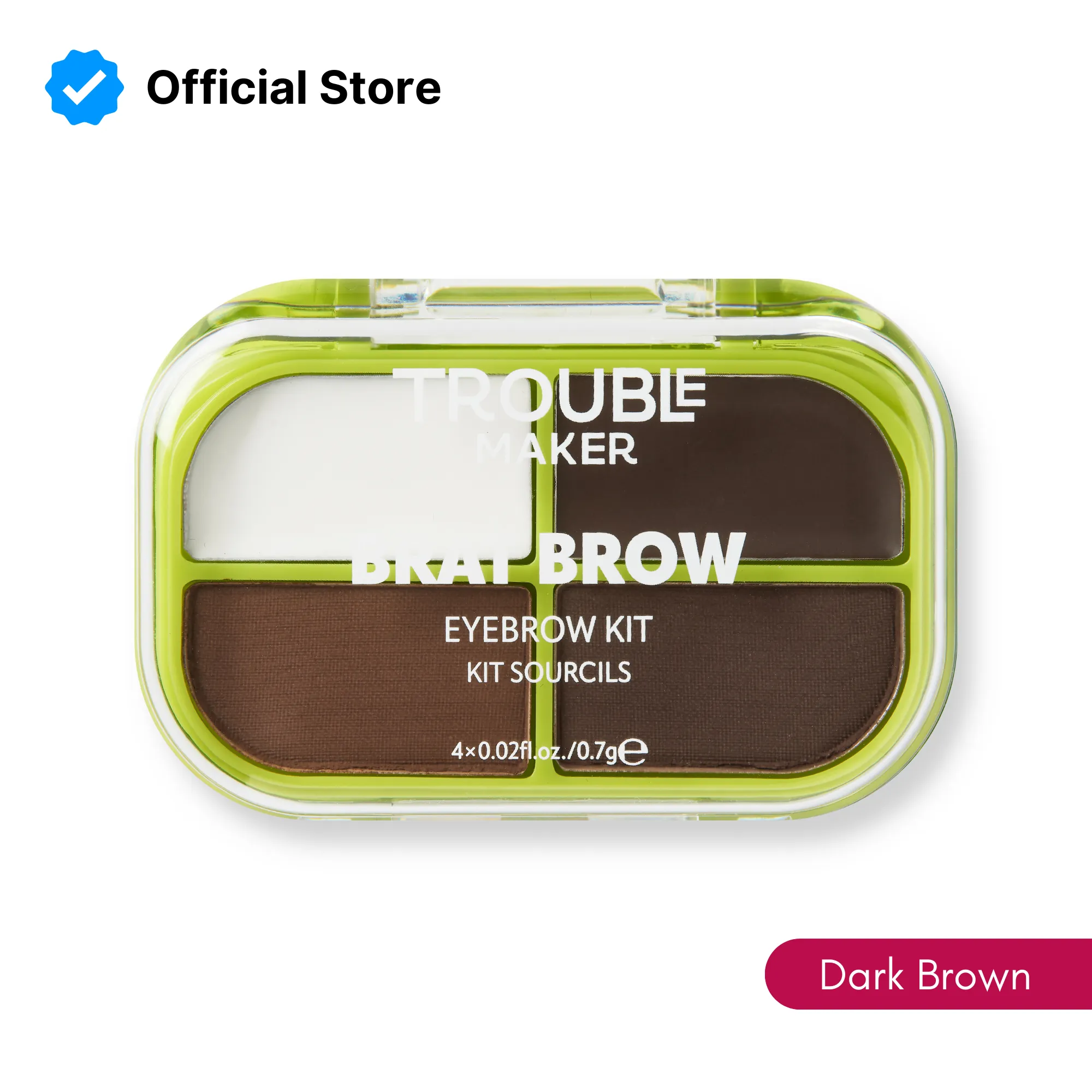 Trouble Maker Brat Brow Kit Dark Brown Trouble Maker Brat Brow Kit Dark Brown price in Pakistan