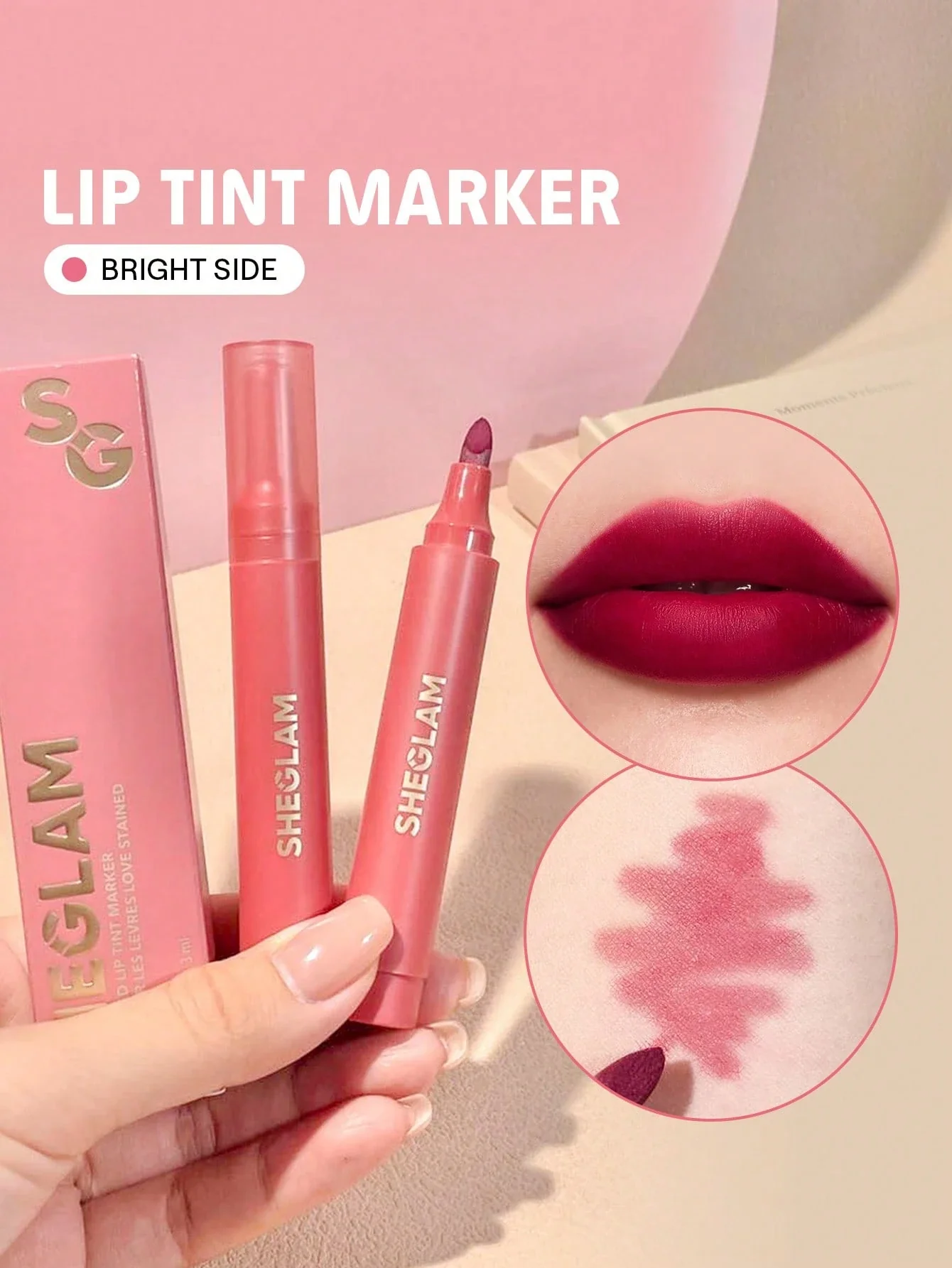 SHEGLAM Love Stained Lip Tint Marker Bright Side SHEGLAM Love Stained Lip Tint Marker Bright Side price in Pakistan