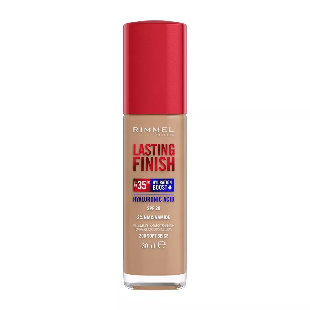 Rimmel Lasting Finish Hyaluronic Acid long lasting 200 Soft Beige Rimmel Lasting Finish Hyaluronic Acid long lasting 200 Soft Beige price in Pakistan