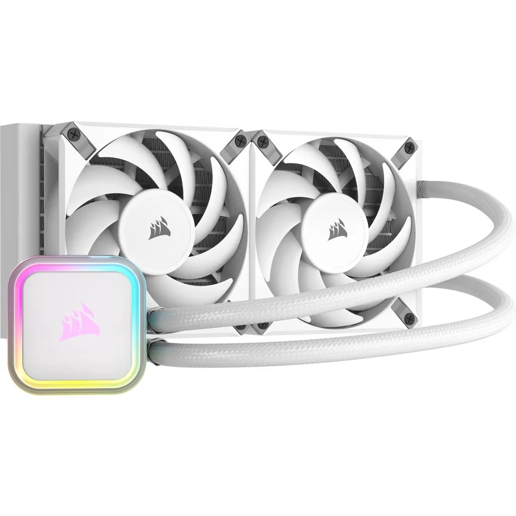 Corsair iCUE H100i RGB Elite AIO 240mm Liquid CPU Cooler White Corsair iCUE H100i RGB Elite AIO 240mm Liquid CPU Cooler White price in Pakistan
