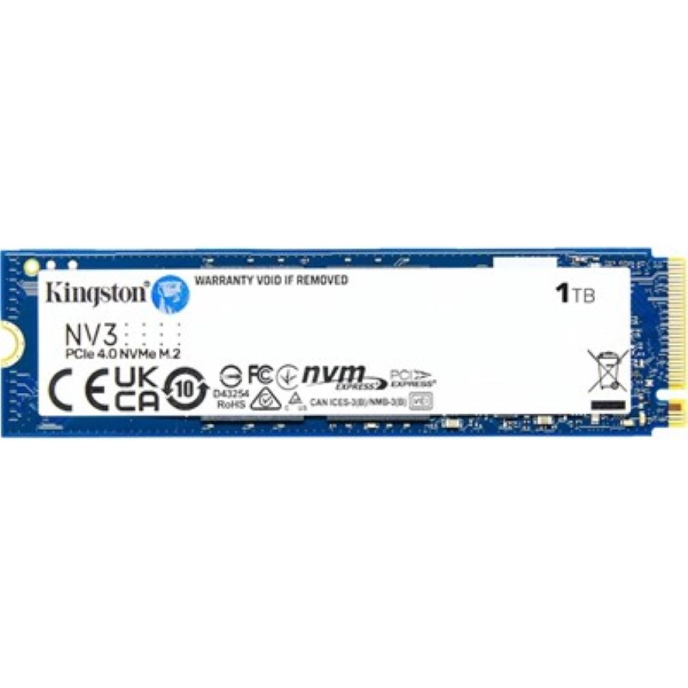 Kingston NV3 M.2 2280 PCIe 4.0 NVMe SSD SNV3S 1000G 6000MB s 1TB Kingston NV3 M.2 2280 PCIe 4.0 NVMe SSD SNV3S 1000G 6000MB s 1TB price in Pakistan