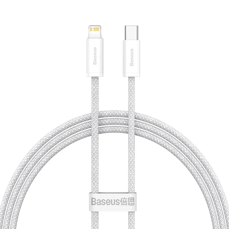 Baseus Dynamic Series Fast Charging Data Cable Type C to Lightning 20W 1M White Baseus Dynamic Series Fast Charging Data Cable Type C to Lightning 20W 1M White price in Pakistan