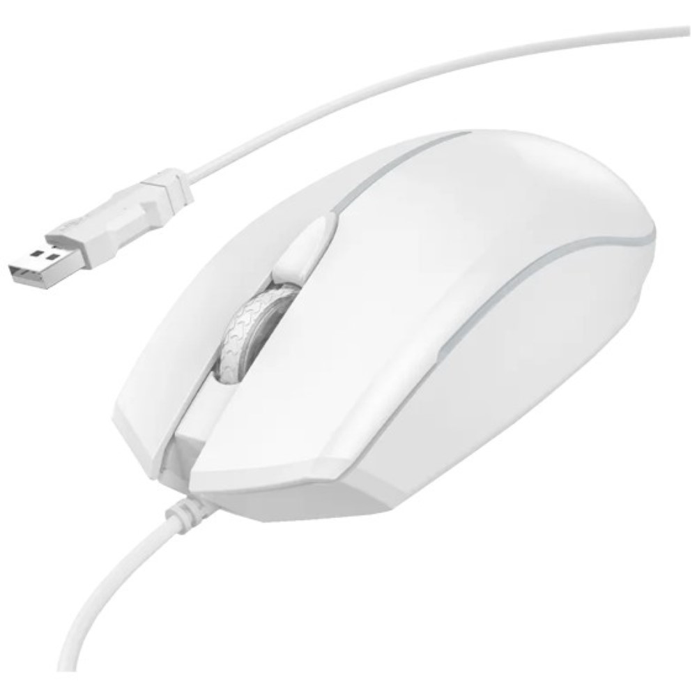 HOCO GM37 Wonderful Gaming Luminous Wired Mouse White HOCO GM37 Wonderful Gaming Luminous Wired Mouse White price in Pakistan