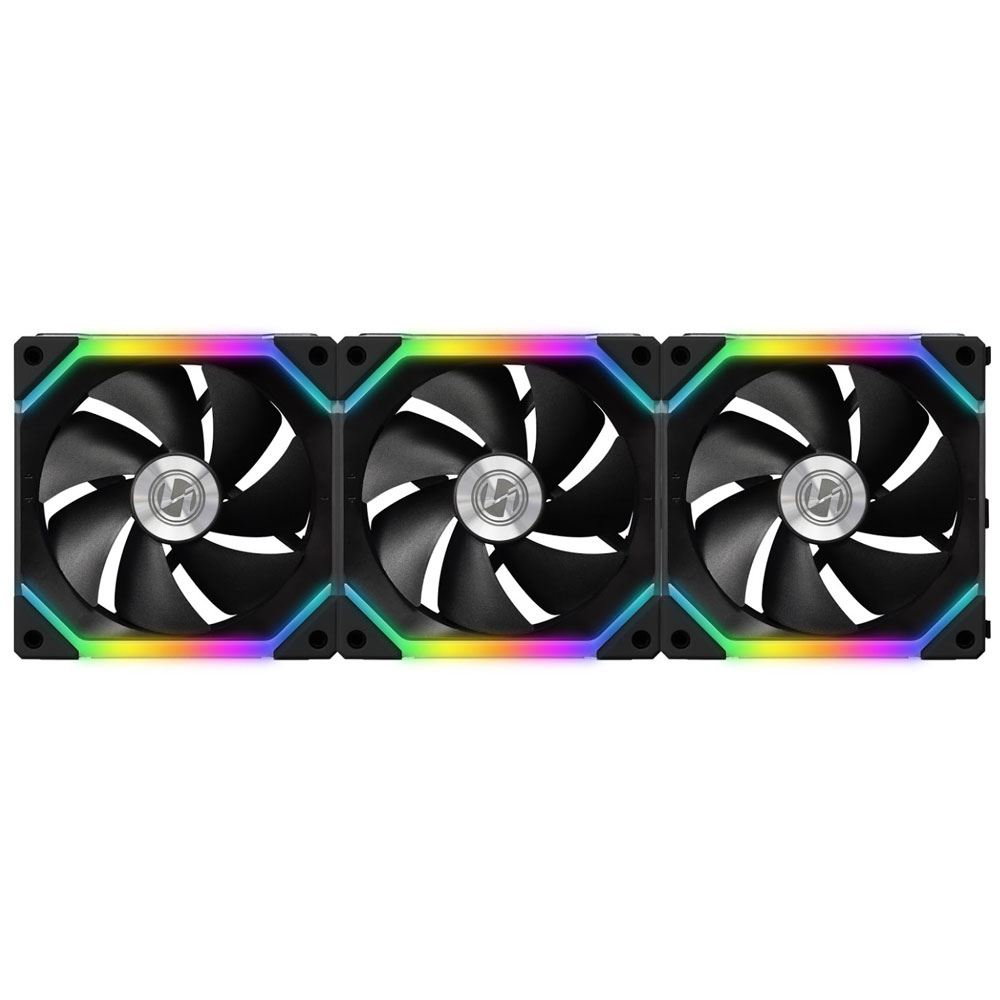 Lian Li UNI SL120 120mm RGB Triple Pack Cooling Fan Black Lian Li UNI SL120 120mm RGB Triple Pack Cooling Fan Black price in Pakistan