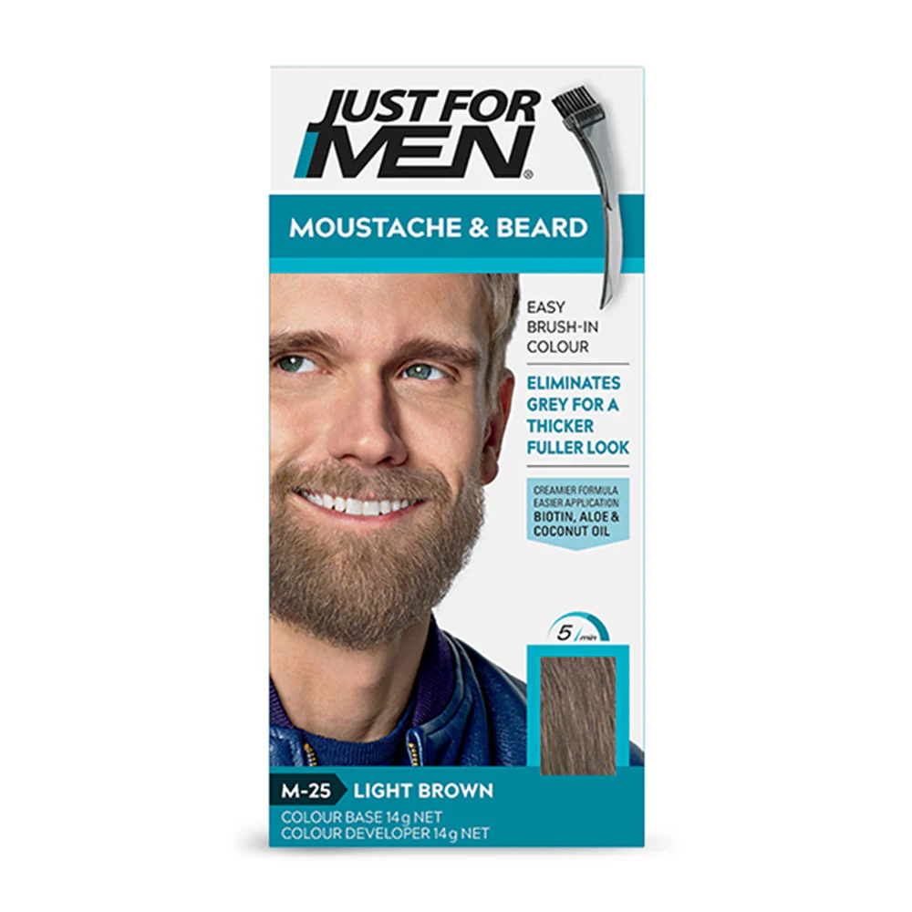 Just For Men Mustache & Beard Color Light Brown Just For Men Mustache & Beard Color Light Brown price in Pakistan