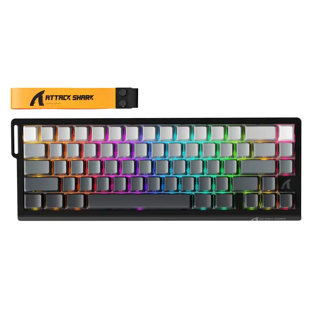 ATTACK SHARK X68 PRO HE Wireless Keyboard Magnetic Switch - Moonlit Night ATTACK SHARK X68 PRO HE Wireless Keyboard Magnetic Switch - Moonlit Night price in Pakistan