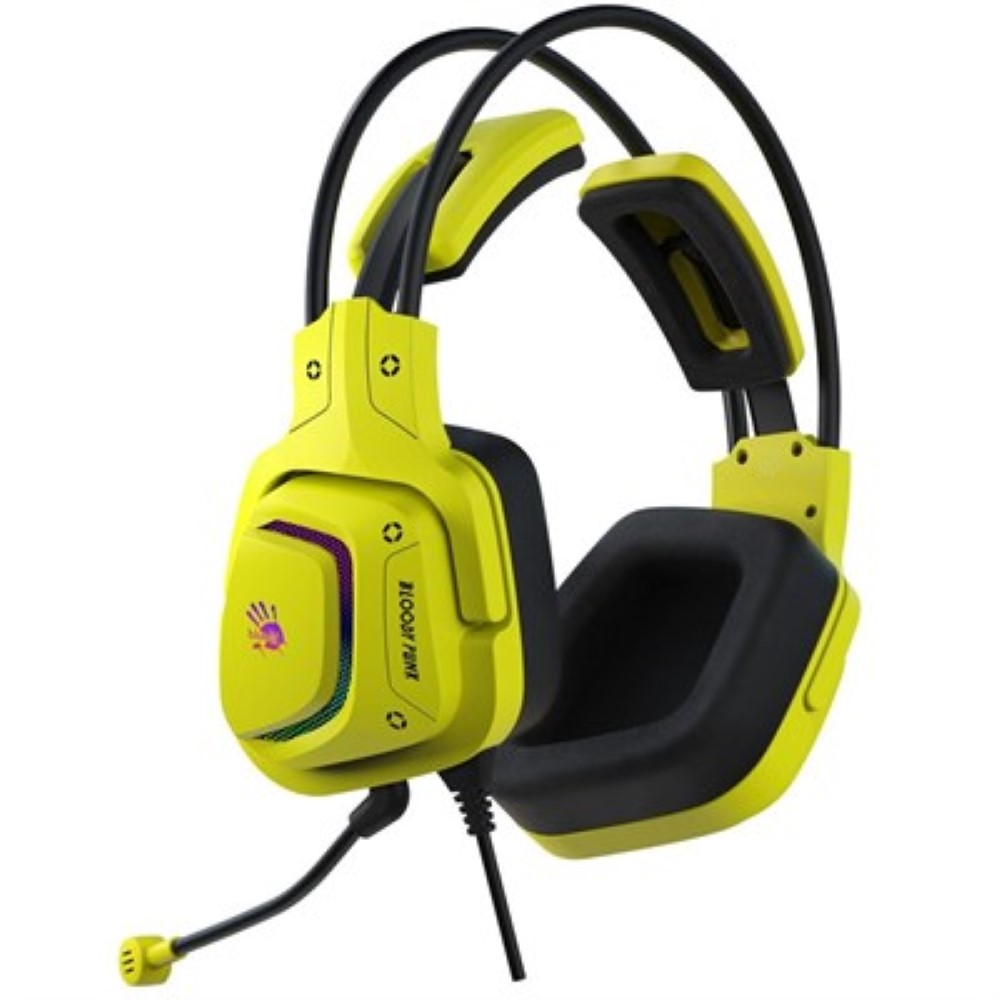 Bloody G575 Virtual 7.1 Surround Sound Gaming USB Headset Punk Yellow Bloody G575 Virtual 7.1 Surround Sound Gaming USB Headset Punk Yellow price in Pakistan