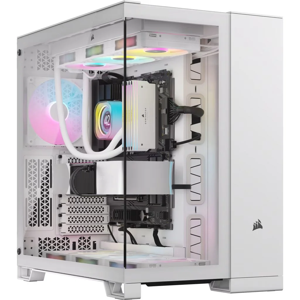 Corsair 6500X Mid Tower Dual Chamber PC Case White Corsair 6500X Mid Tower Dual Chamber PC Case White price in Pakistan
