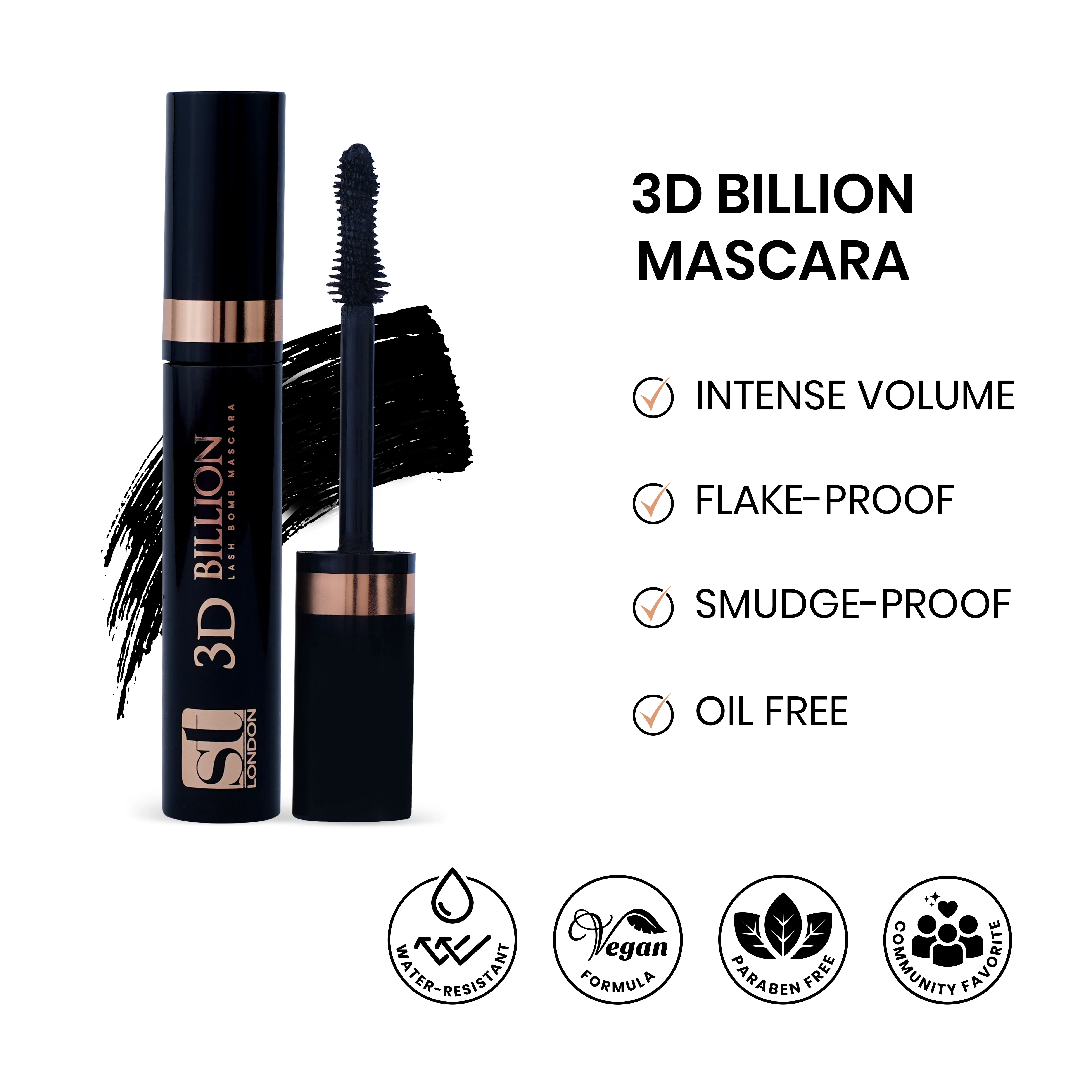 ST London - 3D Billion Mascara ST London - 3D Billion Mascara price in Pakistan
