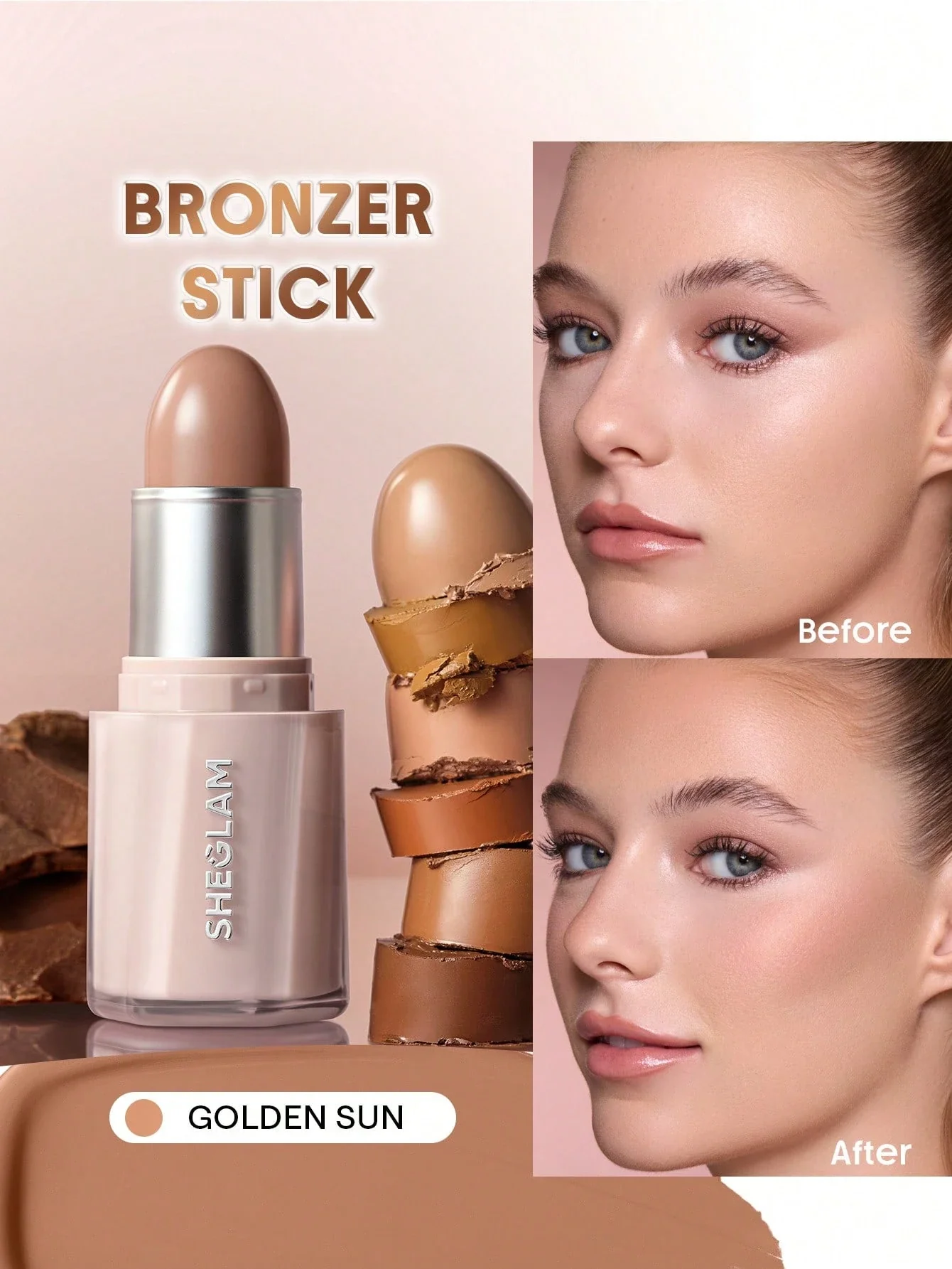 SHEGLAM Buttery Buff Contour & Bronzer Stick Golden Sun SHEGLAM Buttery Buff Contour & Bronzer Stick Golden Sun price in Pakistan