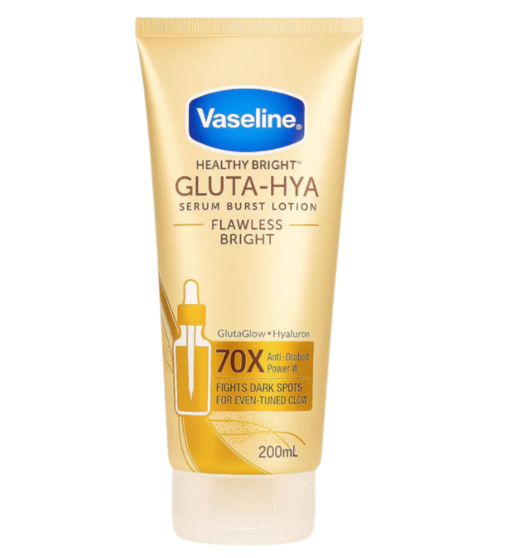 Vaseline Gluta-Hya Serum Burst Lotion Flawless Bright 200ml Vaseline Gluta-Hya Serum Burst Lotion Flawless Bright 200ml price in Pakistan