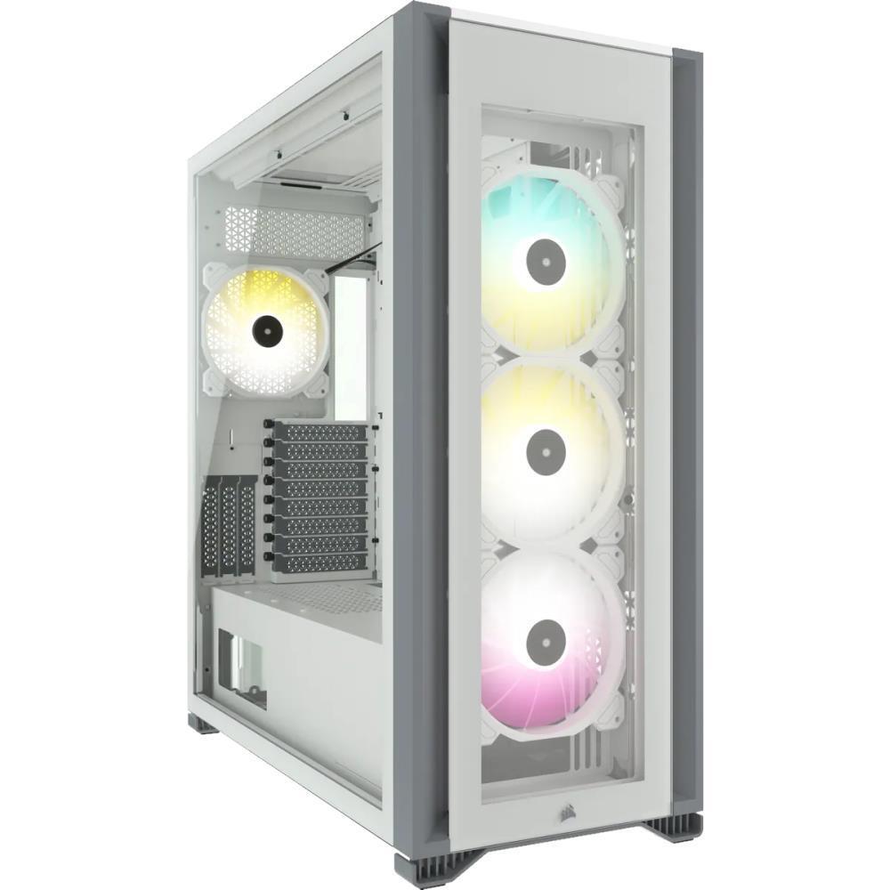 Corsair iCUE 7000X RGB Tempered Glass Full Tower ATX PC Case White Corsair iCUE 7000X RGB Tempered Glass Full Tower ATX PC Case White price in Pakistan