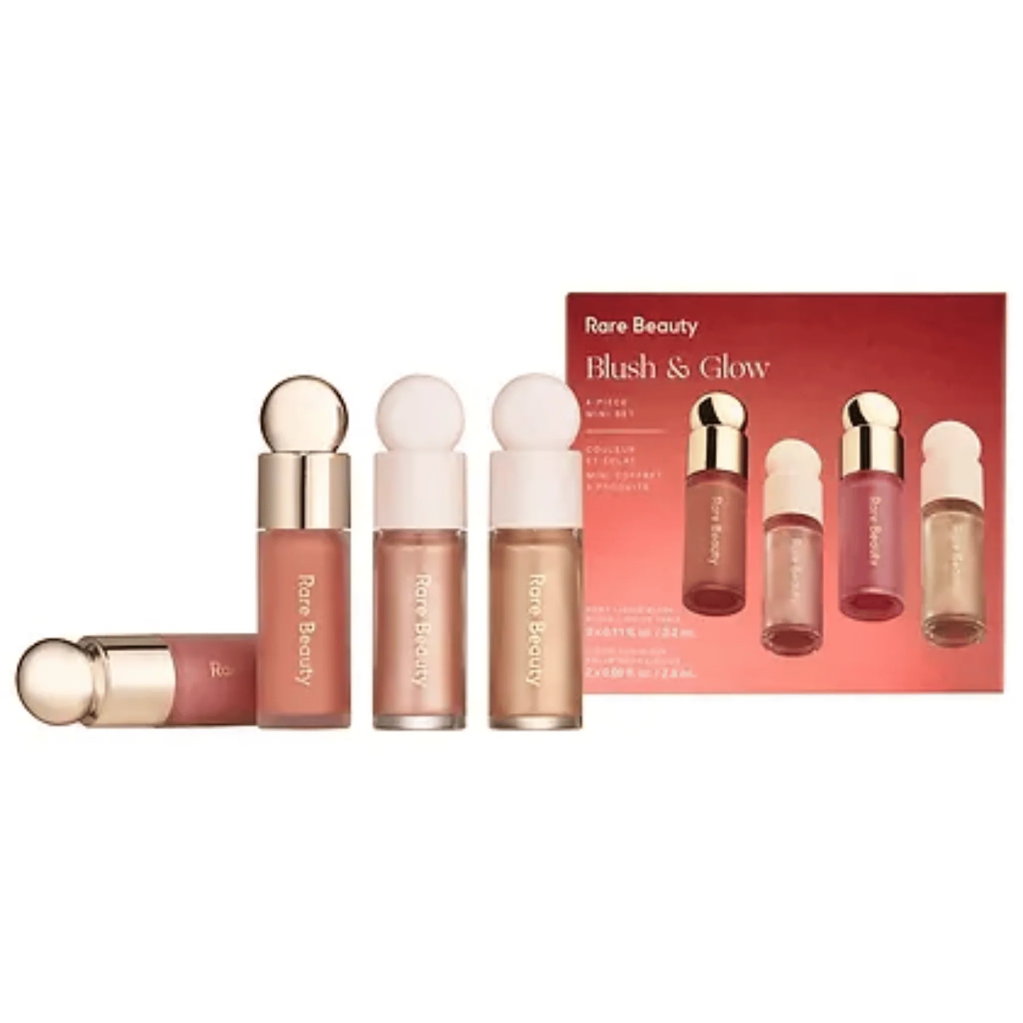 Rare Beauty Blush & Glow 4-Piece Mini Set Rare Beauty Blush & Glow 4-Piece Mini Set price in Pakistan