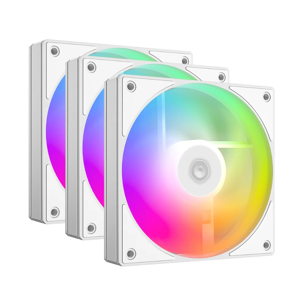 ID COOLING AS 120 ARGB TRIO 120mm Case Fan White ID COOLING AS 120 ARGB TRIO 120mm Case Fan White price in Pakistan