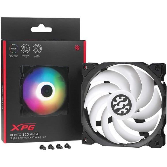 XPG VENTO 120mm ARGB Cooling Fan XPG VENTO 120mm ARGB Cooling Fan price in Pakistan