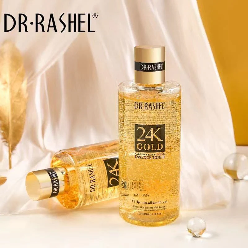 Dr. Rashel 24K Radiance & Anti Aging Essence Toner 300Ml Gold Dr. Rashel 24K Radiance & Anti Aging Essence Toner 300Ml Gold price in Pakistan