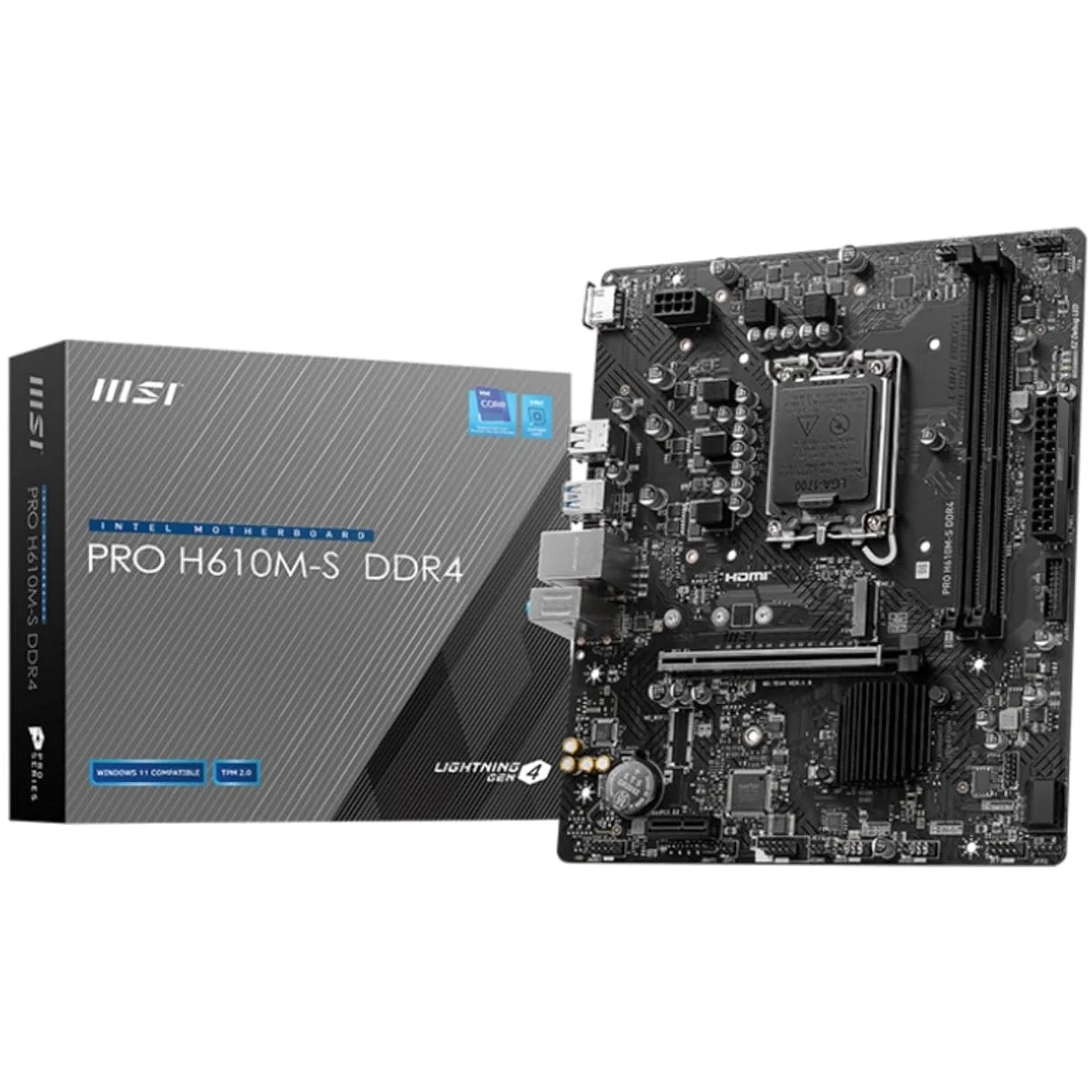 MSI PRO H610M-S DDR4 Intel Motherboard MSI PRO H610M-S DDR4 Intel Motherboard price in Pakistan