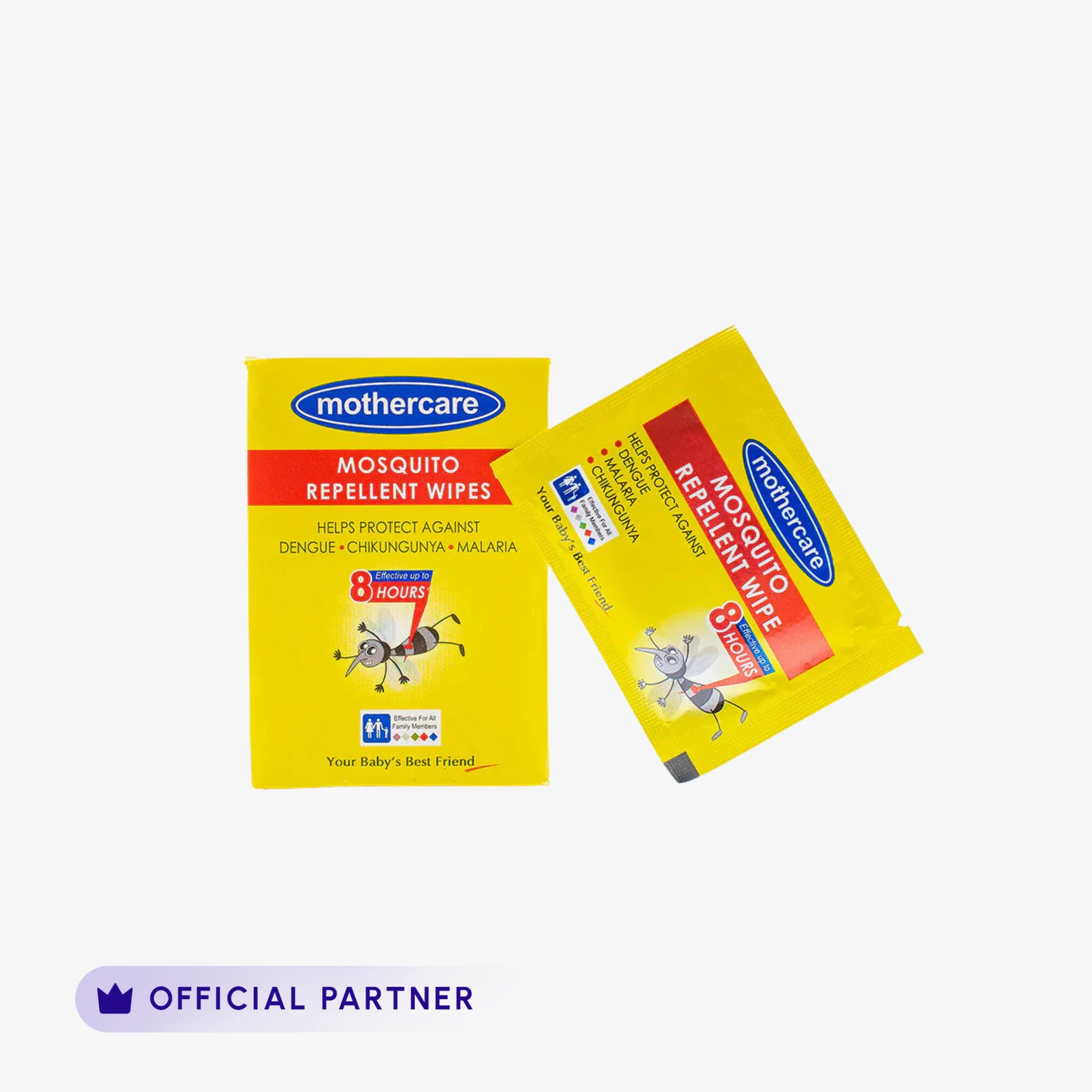 Mothercare - Mosquito Repellent Wipes 10Pcs Mothercare - Mosquito Repellent Wipes 10Pcs price in Pakistan