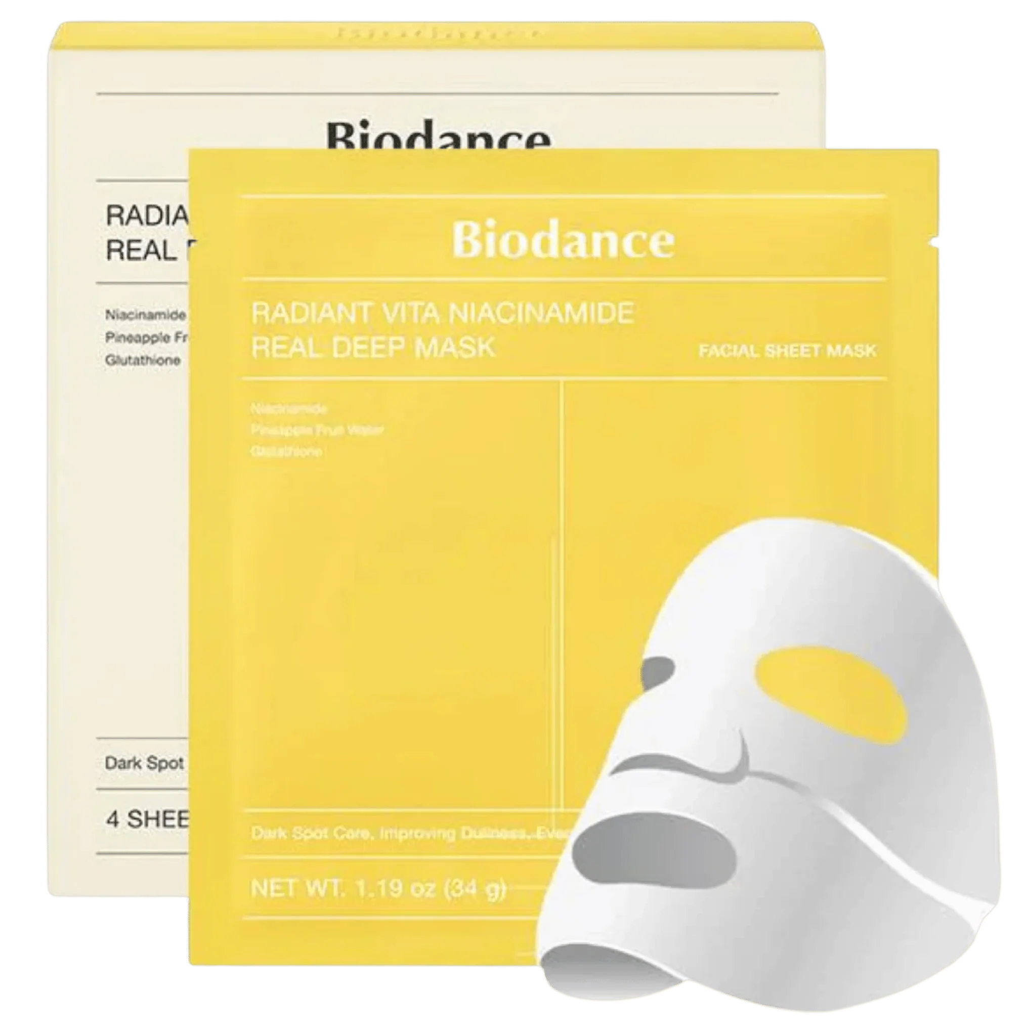 Biodance Radiant Vita Niacinamide Real Deep Mask (34g) Biodance Radiant Vita Niacinamide Real Deep Mask (34g) price in Pakistan