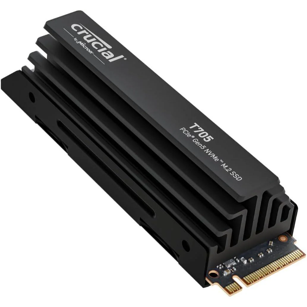 Crucial T705 Gen5 M.2 NVMe SSD Heatsink 4TB Crucial T705 Gen5 M.2 NVMe SSD Heatsink 4TB price in Pakistan