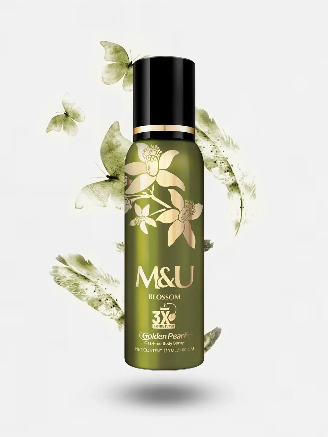 Golden Pearl Blossom Gas Free Body Spray Golden Pearl Blossom Gas Free Body Spray price in Pakistan