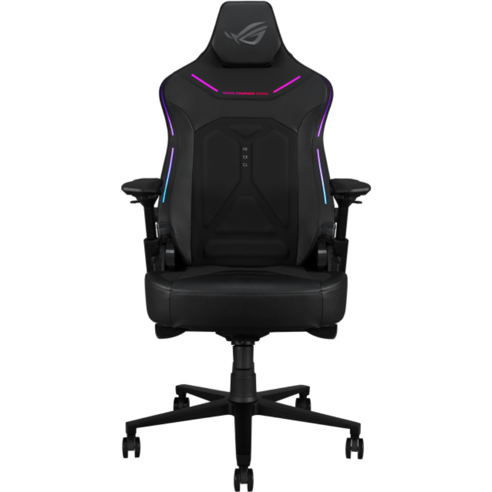 ASUS ROG SL302 Courser Racing Style Gaming Chair with Aura RGB Lighting, 4D Armrests, Dynamic Synchronized Recline & Magnetic Headrest ASUS ROG SL302 Courser Racing Style Gaming Chair with Aura RGB Lighting, 4D Armrests, Dynamic Synchronized Recline & Magnetic Headrest price in Pakistan