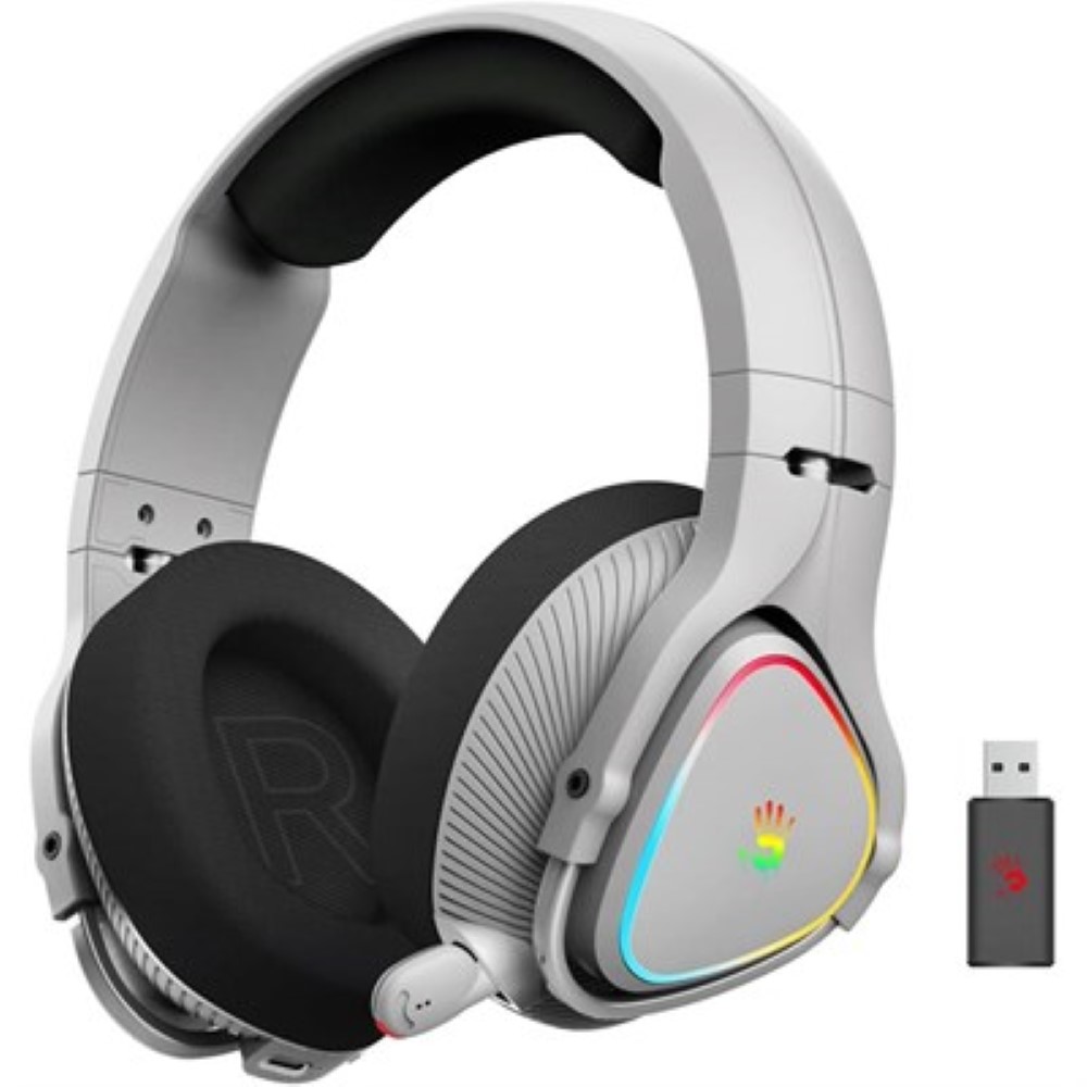 Bloody MR710 RGB Wireless Gaming Bluetooth Headset Grey Bloody MR710 RGB Wireless Gaming Bluetooth Headset Grey price in Pakistan