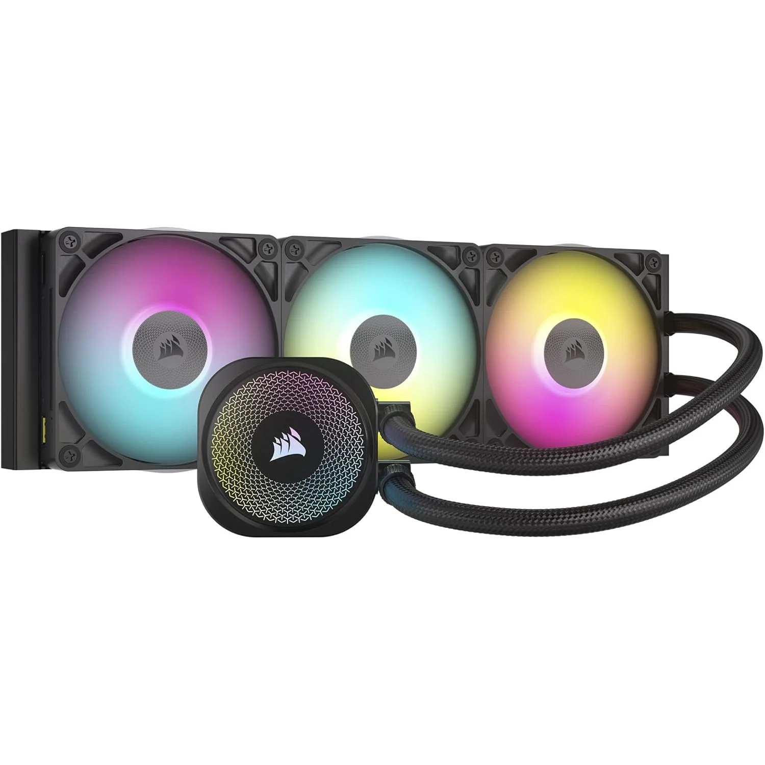 Corsair iCUE LINK TITAN 360 RX RGB AIO Liquid CPU Cooler Black Corsair iCUE LINK TITAN 360 RX RGB AIO Liquid CPU Cooler Black price in Pakistan