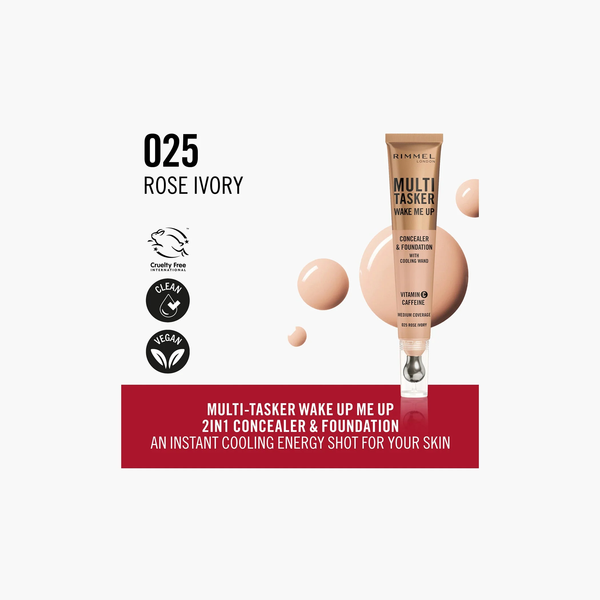 Rimmel Concealer Multi Tasker Wake Me Up 025 Ivory Rose Rimmel Concealer Multi Tasker Wake Me Up 025 Ivory Rose price in Pakistan