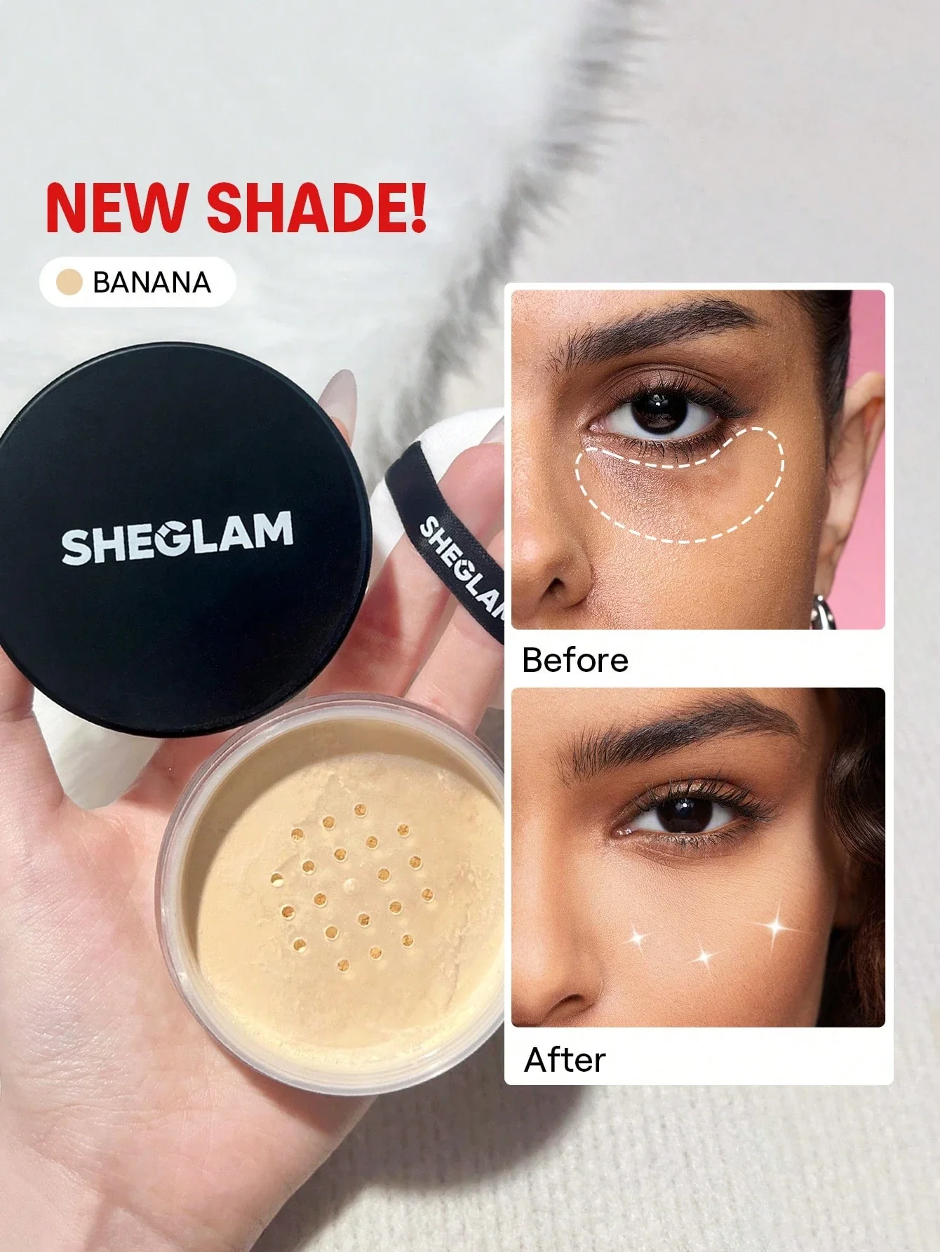 SHEGLAM Baked Glow Setting Powder Banana SHEGLAM Baked Glow Setting Powder Banana price in Pakistan