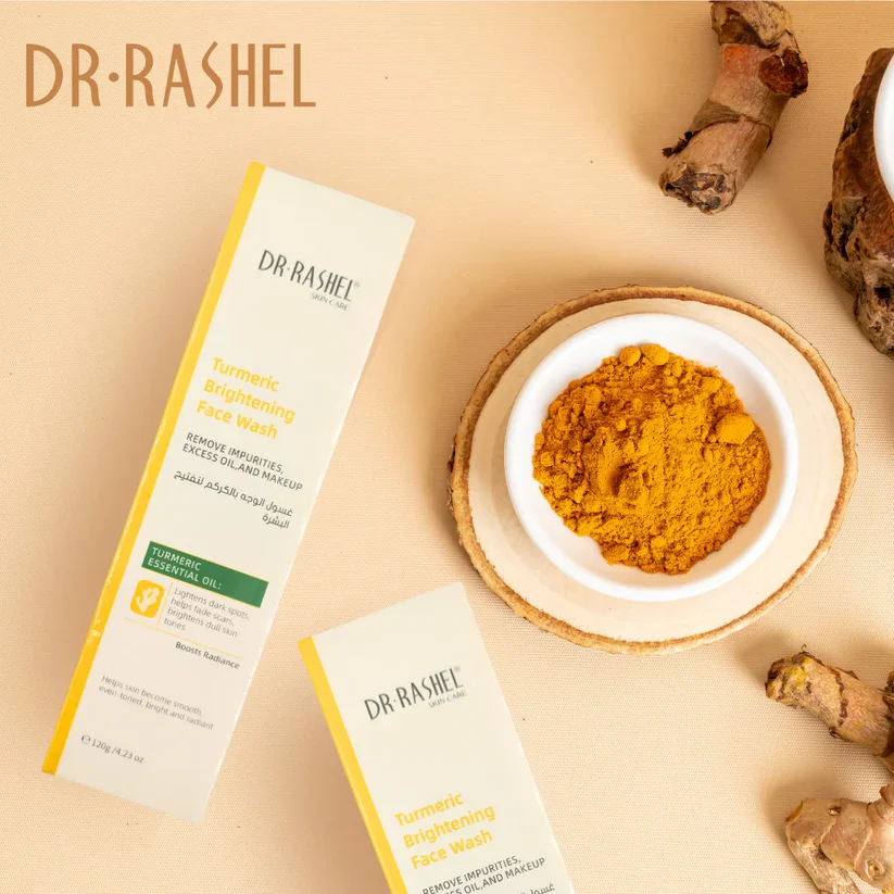 Dr Rashel - Turmeric Brightening Face Wash 120g Dr Rashel - Turmeric Brightening Face Wash 120g price in Pakistan