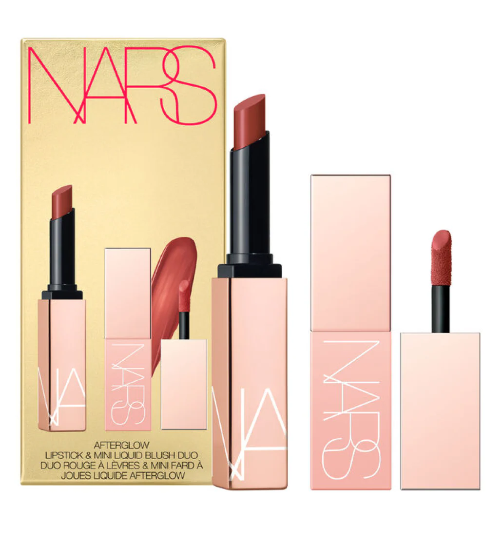 NARS Afterglow Lipstick & Mini Liquid Blush Duo - Aragon NARS Afterglow Lipstick & Mini Liquid Blush Duo - Aragon price in Pakistan