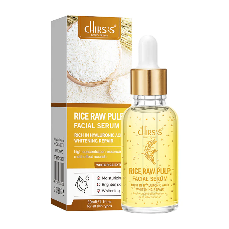 Chirs's - Rice Raw Pulp Facial Serum - 30ml Chirs's - Rice Raw Pulp Facial Serum - 30ml price in Pakistan