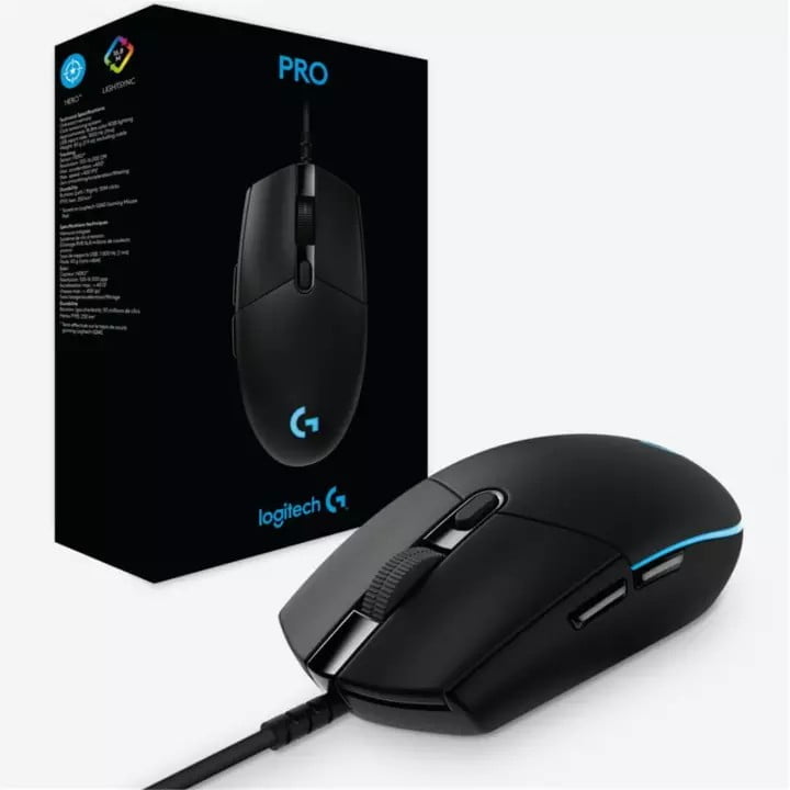 Logitech G Pro Gaming Mouse with HERO 16K Sensor for Esports 910-005442 Logitech G Pro Gaming Mouse with HERO 16K Sensor for Esports 910-005442 price in Pakistan