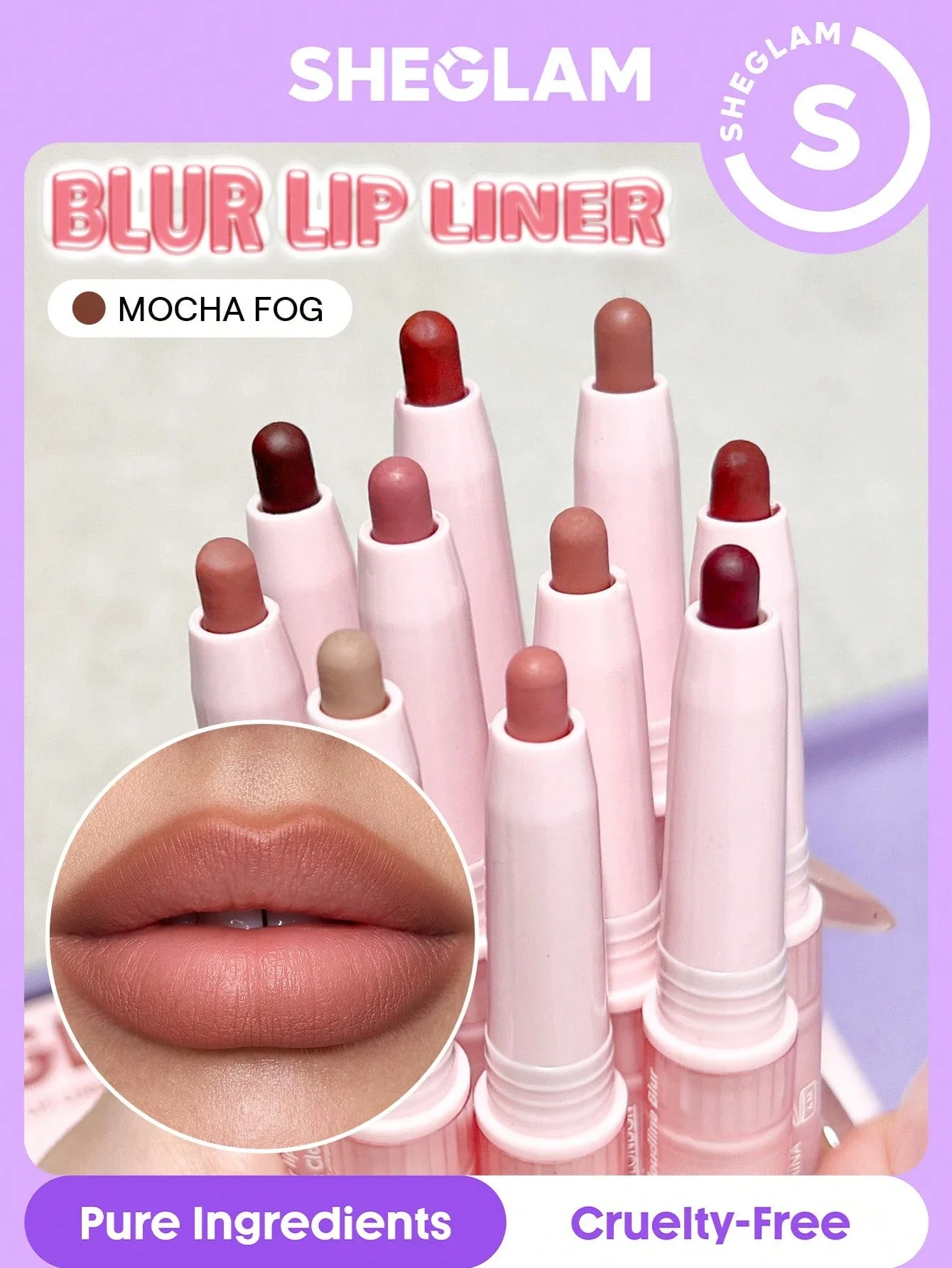 SHEGLAM Cloudline Blur Lip Liner Mocha Fog SHEGLAM Cloudline Blur Lip Liner Mocha Fog price in Pakistan