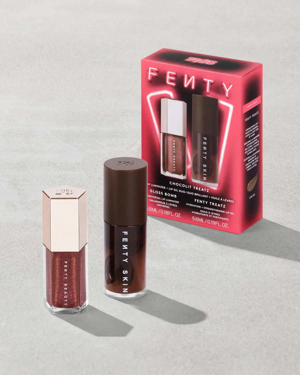 Fenty beauty Chocolit Treatz Lip Luminizer + Lip Oil Duo Fenty beauty Chocolit Treatz Lip Luminizer + Lip Oil Duo price in Pakistan