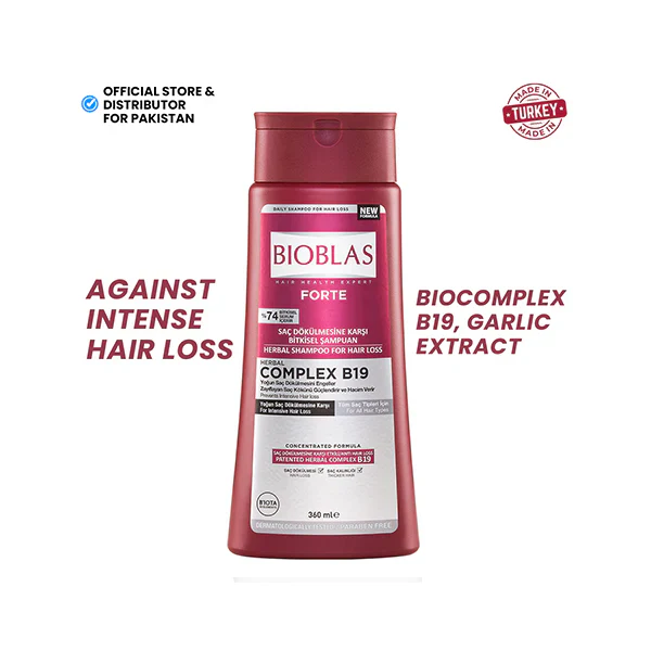 BIOBLAS FORTE SHAMPOO - 360ml BIOBLAS FORTE SHAMPOO - 360ml price in Pakistan