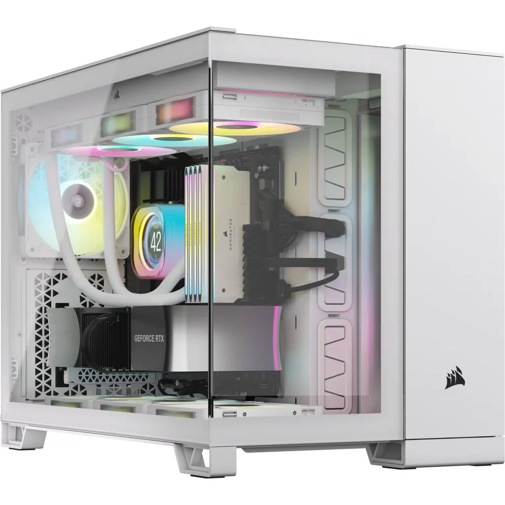 Corsair 2500X Mid Tower Dual Chamber PC Case White Corsair 2500X Mid Tower Dual Chamber PC Case White price in Pakistan