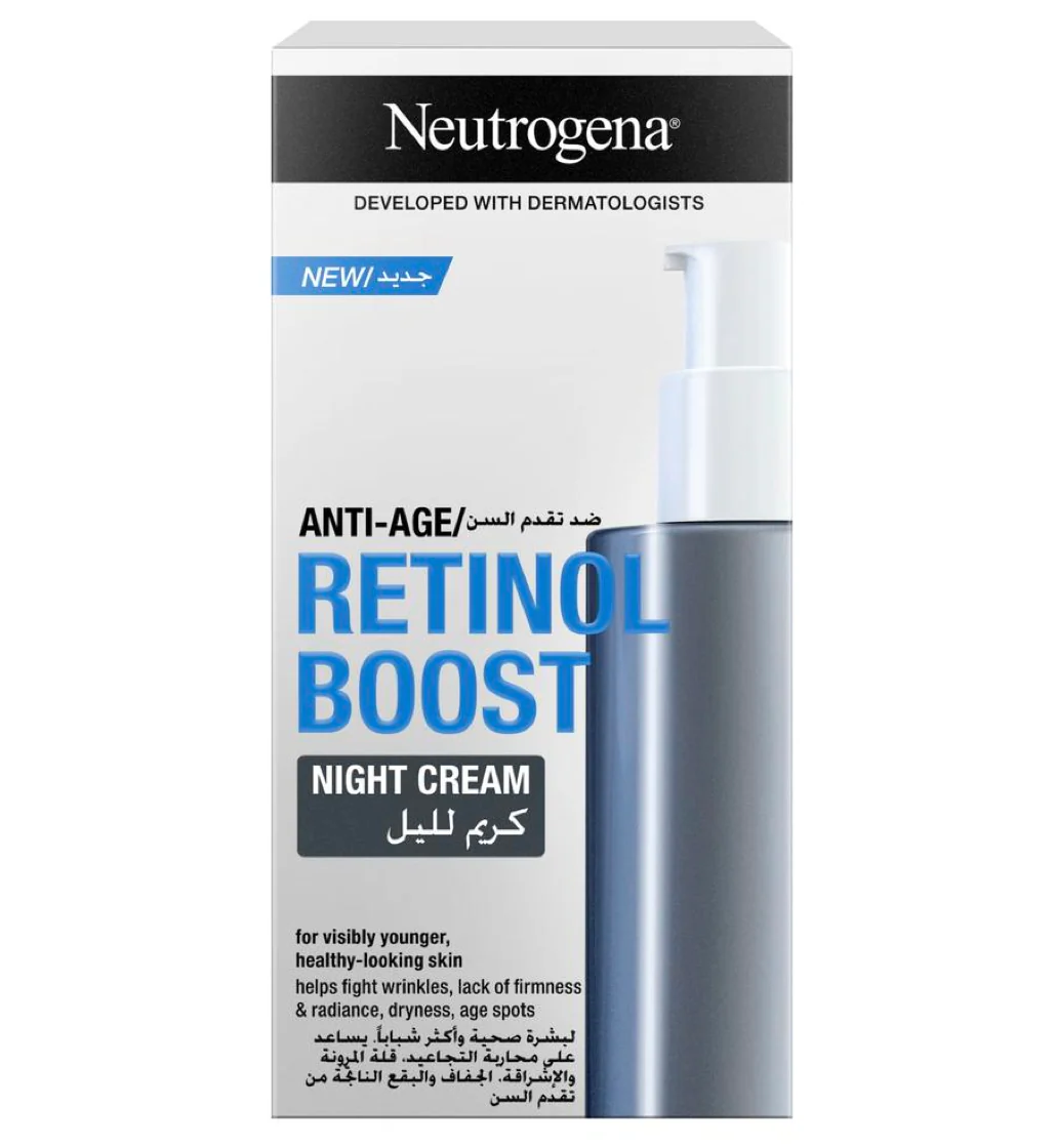 Neutrogena Retinol Boost Night 50ml Cream Neutrogena Retinol Boost Night 50ml Cream price in Pakistan