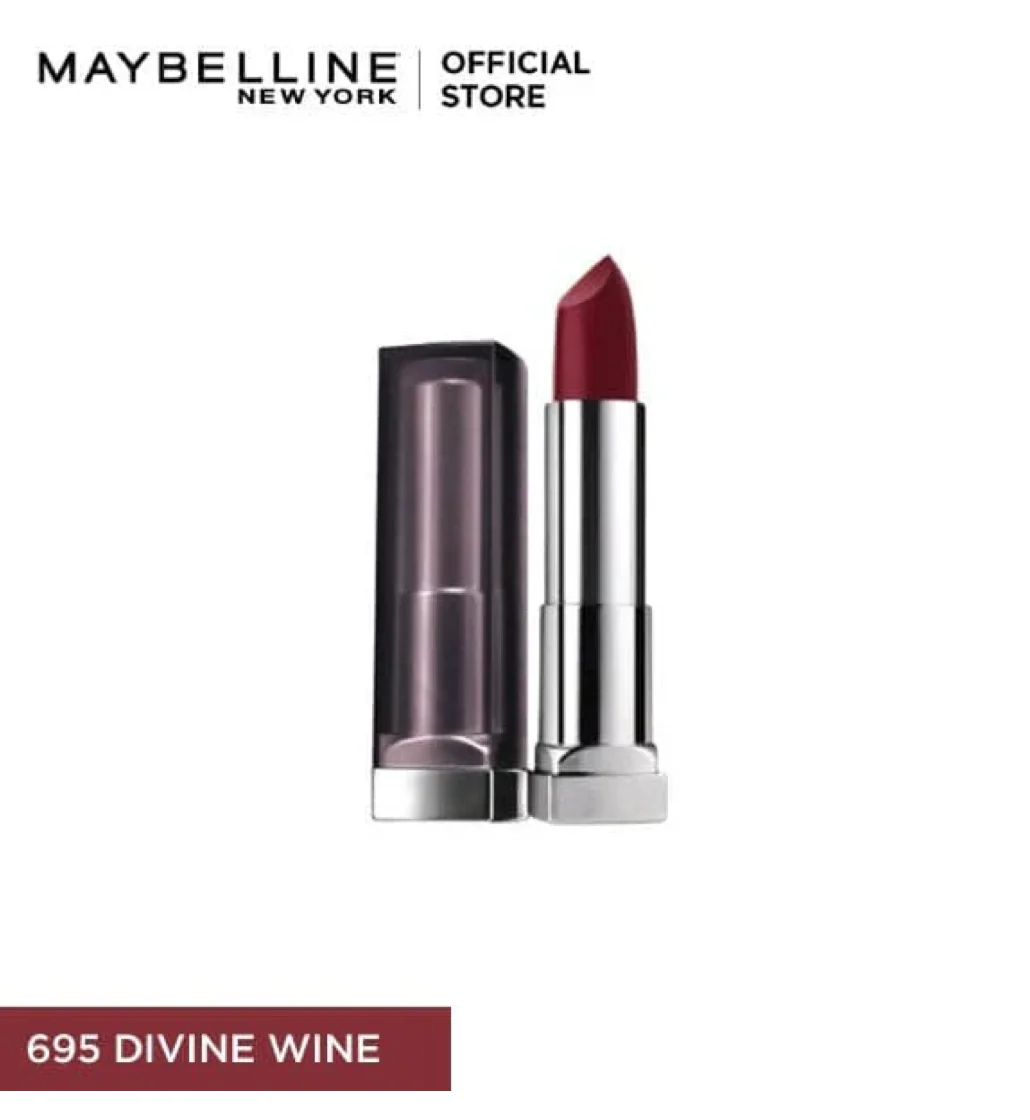 Maybelline Color Sensational Creamy Matte Lipstick 695 Divine Wine Maybelline Color Sensational Creamy Matte Lipstick 695 Divine Wine price in Pakistan