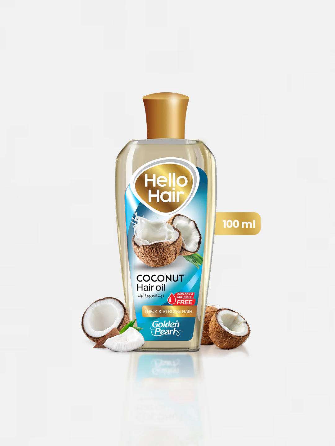 Golden Pearl Hello Hair Coconut Hair Oil 100ml Golden Pearl Hello Hair Coconut Hair Oil 100ml price in Pakistan