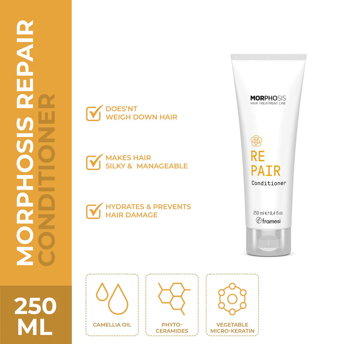 Framesi Morphosis Repair Conditioner - 250ml Framesi Morphosis Repair Conditioner - 250ml price in Pakistan