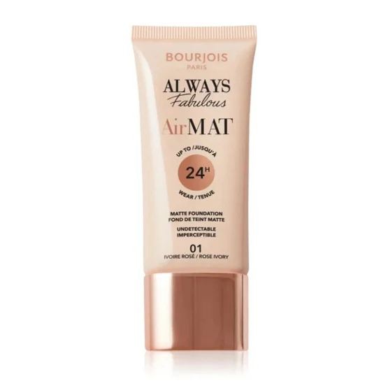 Bourjois Always Fabulous Air Mat Foundation 01 Ivory Rose Bourjois Always Fabulous Air Mat Foundation 01 Ivory Rose price in Pakistan